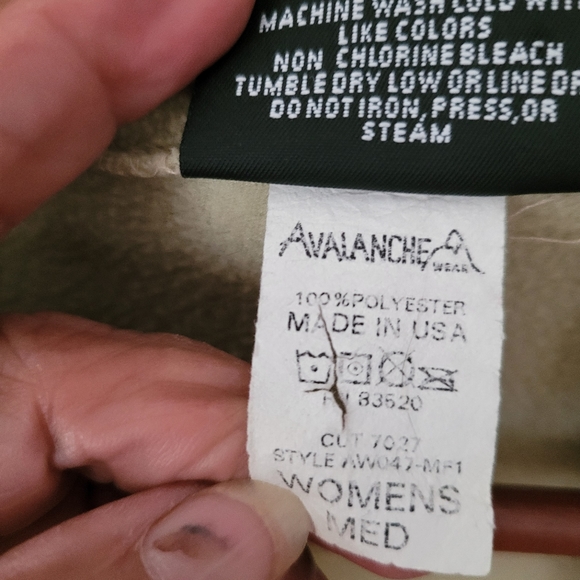 (3151) Avalanche performance, Women's Jacket, Size M, Light green, - Picture 5 of 12